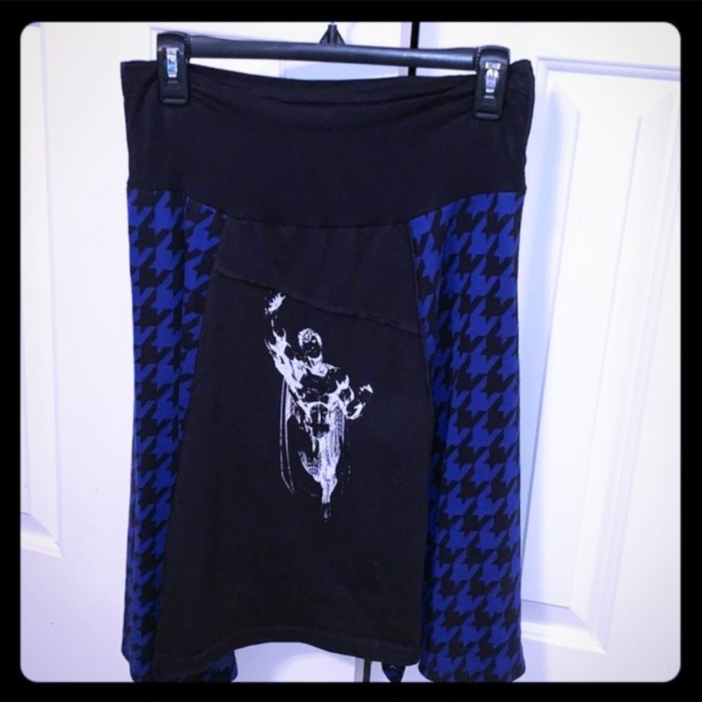 Cute! Up-cycled skirt. Large